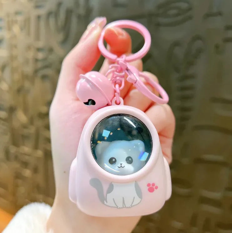 StarliteBear™ Keychain Figurines — Modern Art Plush-Inspired Collectibles