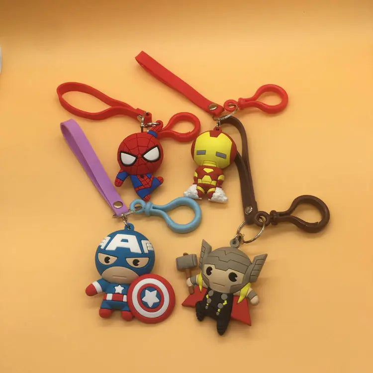 HeroVerse™ Resin Keychains — Comic-Inspired Collectible Set