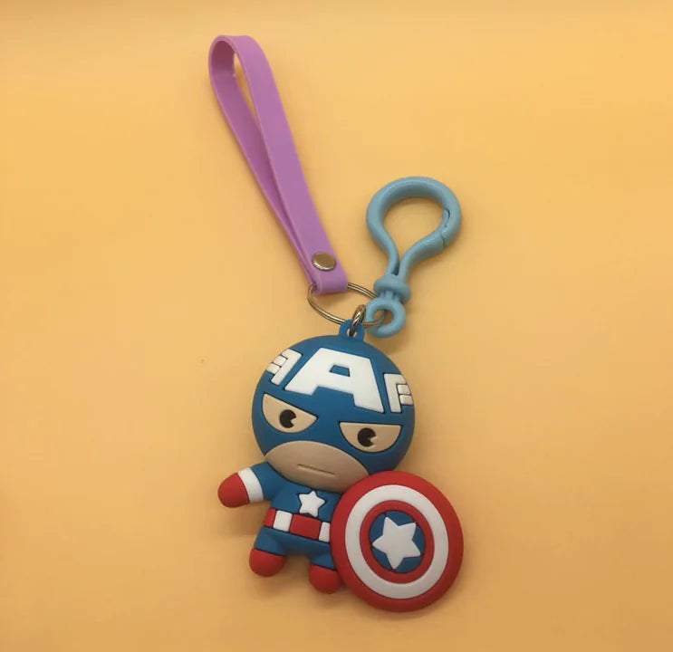 HeroVerse™ Resin Keychains — Comic-Inspired Collectible Set